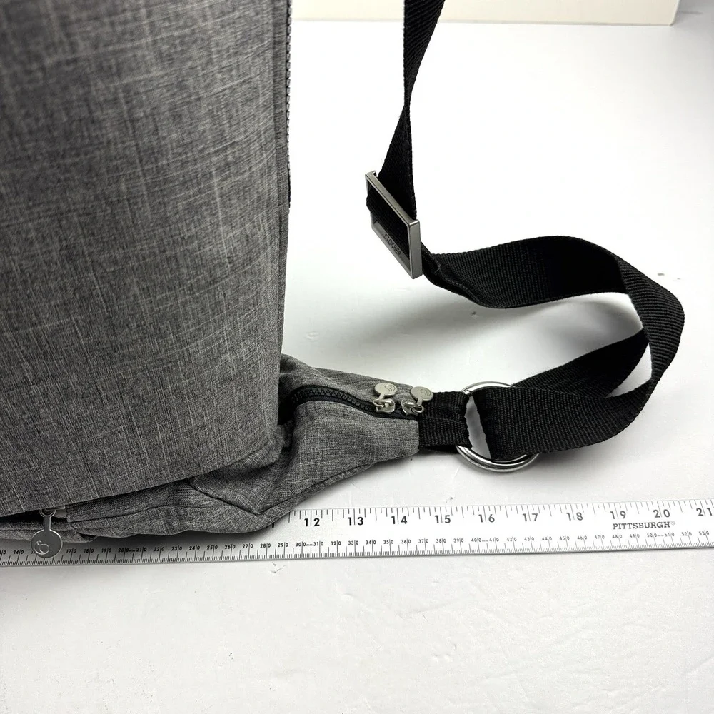 Premium Stokke 2-Way DiaperChanging Bag/ Backpack (Gray Melange -Model‎ 457104)